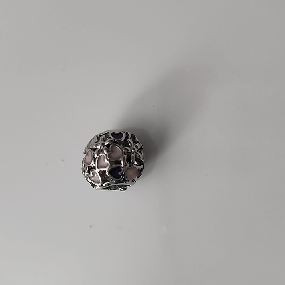 Premium Heart Charm Fits Pandora and other European Systems